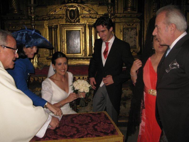 Boda en Sevilla de Alfonso Garcia Almagro y Maria Jesus Gallardo Navarro.