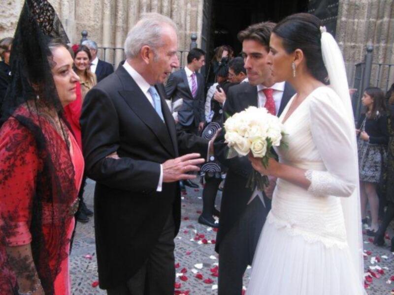 Boda en Sevilla de Alfonso Garcia Almagro y Maria Jesus Gallardo Navarro.