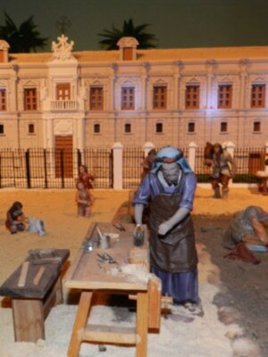 La Asociación Belén de la Solidaridad y las Asociaciones de Trasplantados de Sevilla inauguran la 10ª edición del Belén de la Solidaridad