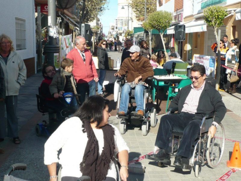Chipiona celebró el Día Internacional de la Discapacidad con el lema Ponte en mi lugar