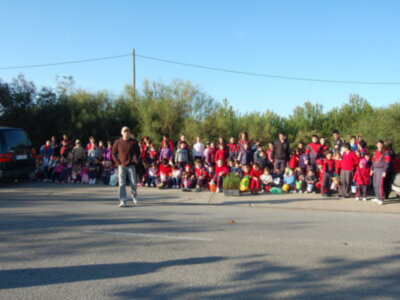 Repoblación de la zona litoral dunar del CEIP los Argonautas y el grupo ecologista C.A.N.S. de Chipiona