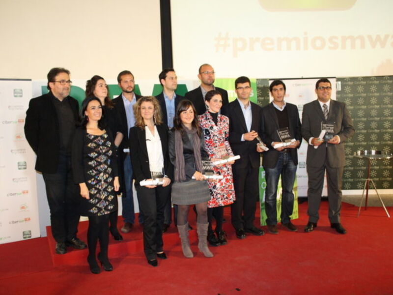 Ayesa.com, citadesva.com, consumoresponde.es, huelva24.com, ieslapaz.es, malagacf.com, ceslava.com y twitter.com/ramonramon, Premios Cibersur "MWA"