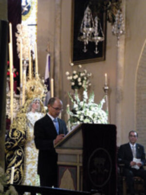 XVI Exaltación de la Esperanza de María de la Hermandad de Jesús Nazareno de Alcalá del Río.