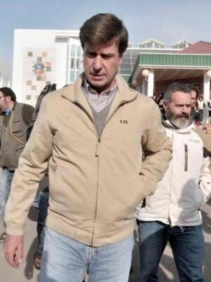 Cayetano Martínez de Irujo visita agricultores de Marinaleda