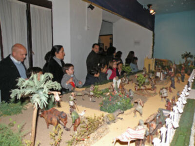 Los Reyes Magos del Belén de la Solidaridad.