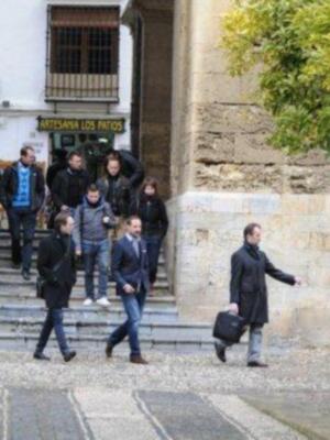 El príncipe haakon de noruega visita privada a Córdoba