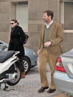 Eugenia Osborne embarazada y su marido van a ver los mellizos de su hermana