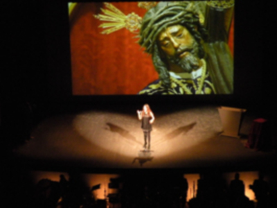 Premio del llamador del Canal sur Radio, a Maruja Vilches Trujillo