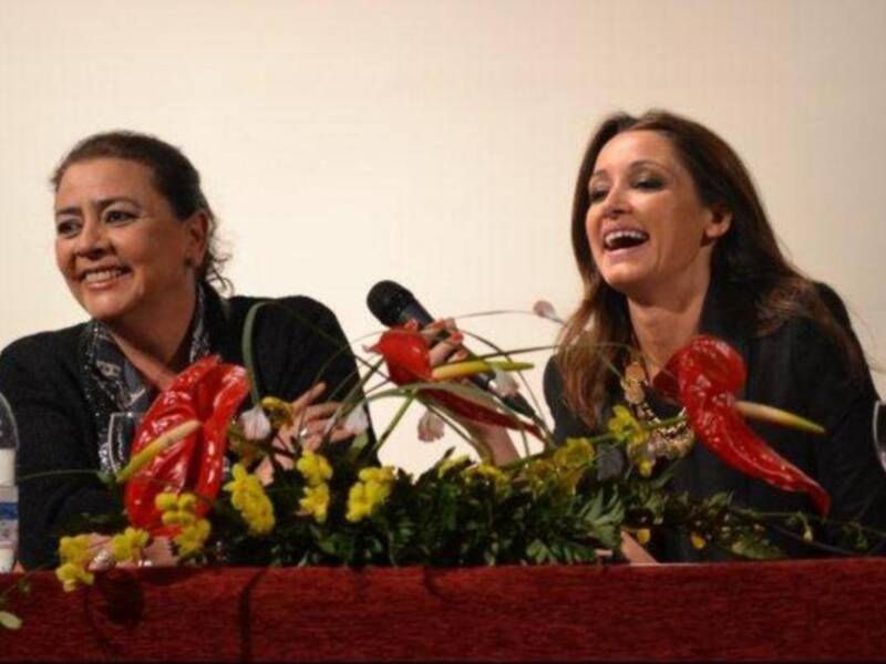  María del Monte recibe un caluroso homenaje del pueblo de Bormujos con motivo del día de la mujer