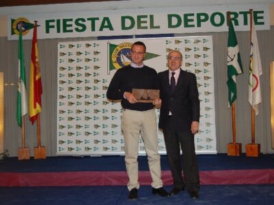 Ignacio Jesús Cobos Rodríguez, Premio a la trayectoria en la Fiesta del Deporte del Club Náutico Sevilla