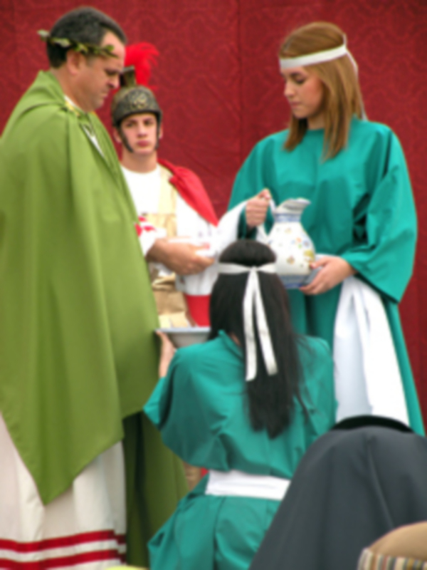 San Ignacio del Viar, celebro humanamente su Semana Santa  2012.