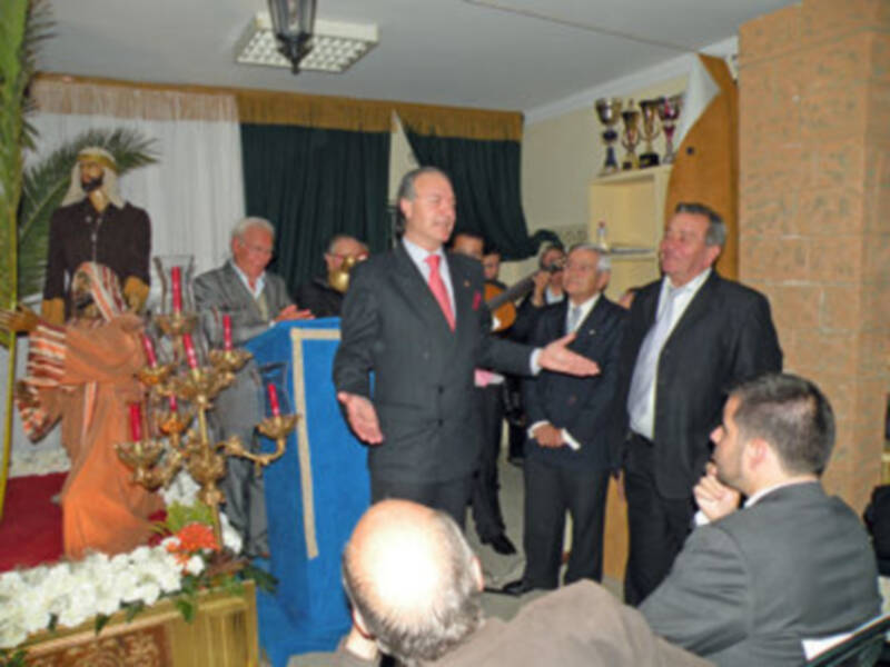 . X Exaltación de la saeta en la Asociación de vecino El Pueblo