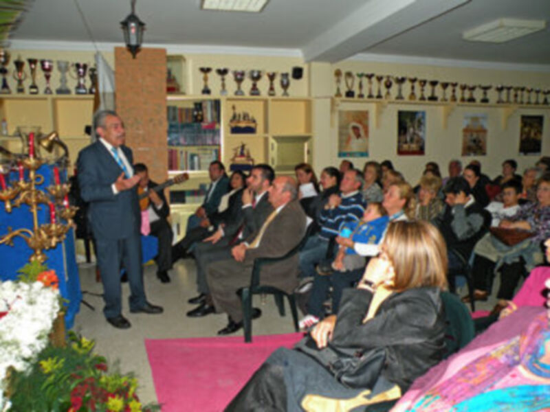 . X Exaltación de la saeta en la Asociación de vecino El Pueblo