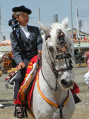 En la ciudad de los farolillos no mermaron las ganas de feria.