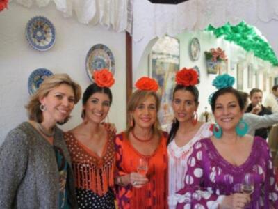 José Joaquín Gallardo disfrutan de la feria