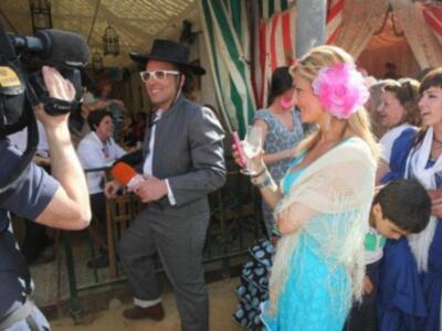 Numerosos personajes conocidos en Feria de Sevilla 2012