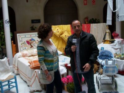 La exposición Mujer y artesanía muestra las obras de más de un centenar de mujeres(Chipiona) 