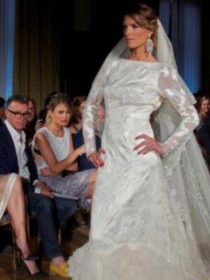 Laura Sánchez se viste de novia