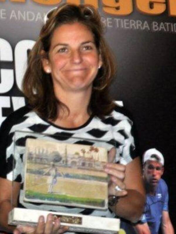 Arantxa Sánchez Vicario en Sevilla
