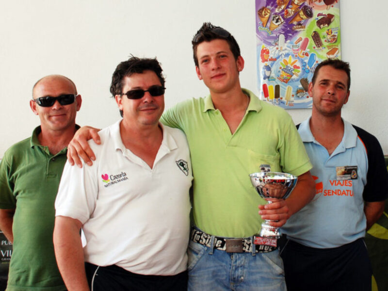 Jaime Martínez Caracoles gana en Villanueva del arzobispo su primer torneo de 1ª categoría.    