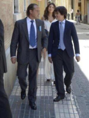 Bautizo de Manuela, nieta de Carmen Tello