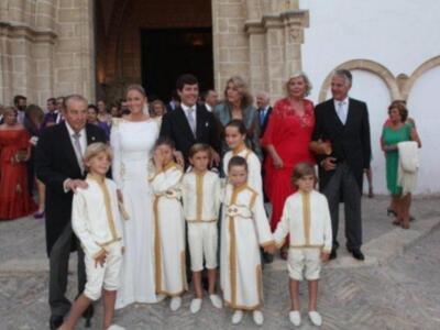 Boda en Jerez de Mercedes Bohorquez Domecq con Bruno Oliver Bultó