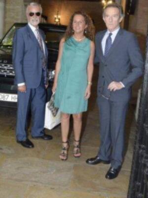 Bautizo de Manuela, nieta de Carmen Tello