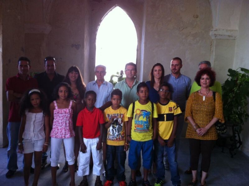 La Corporación recibe a los niños saharauis que pasan sus vacaciones en Chipiona 