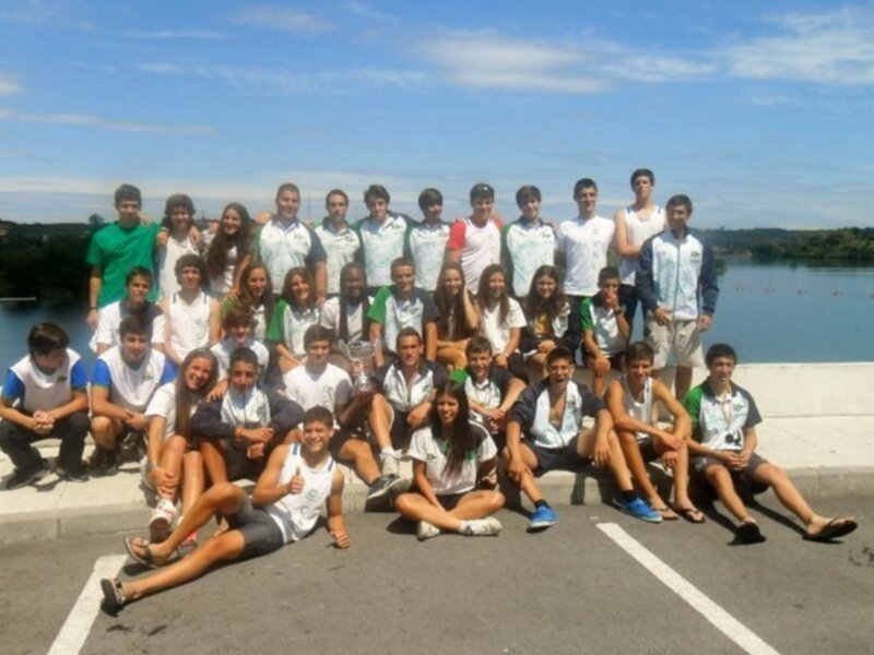 El Club Náutico Sevilla, campeón de España en pista de Jóvenes Promesas de piragüismo