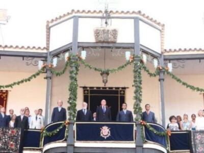 El rey presidio corrida toros en el Puerto de Santa María.