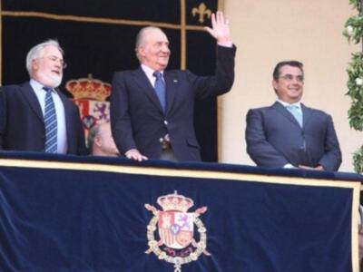 El rey presidio corrida toros en el Puerto de Santa María.