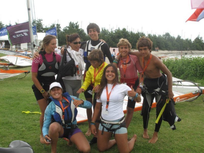 María Antonia Domínguez, subcampeona del mundo de la clase Raceboard