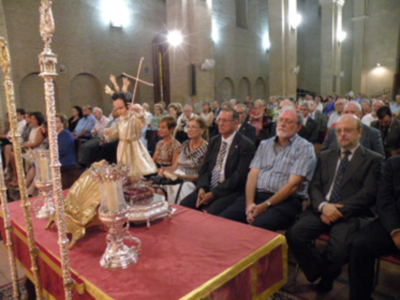 Sevilla. Antonio Melado Prado Pregono el XXVII Canto Poético a la Stma. Virgen de la Aurora. 