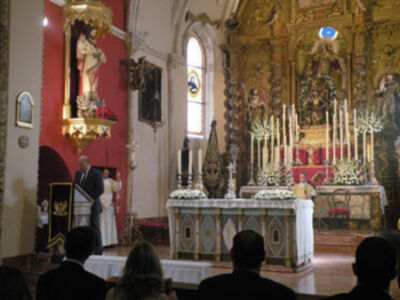 Provincia.Solemne Función Religiosa, en honor al Sr. San Gregorio de Osset, Patrón de Alcalá del Río.