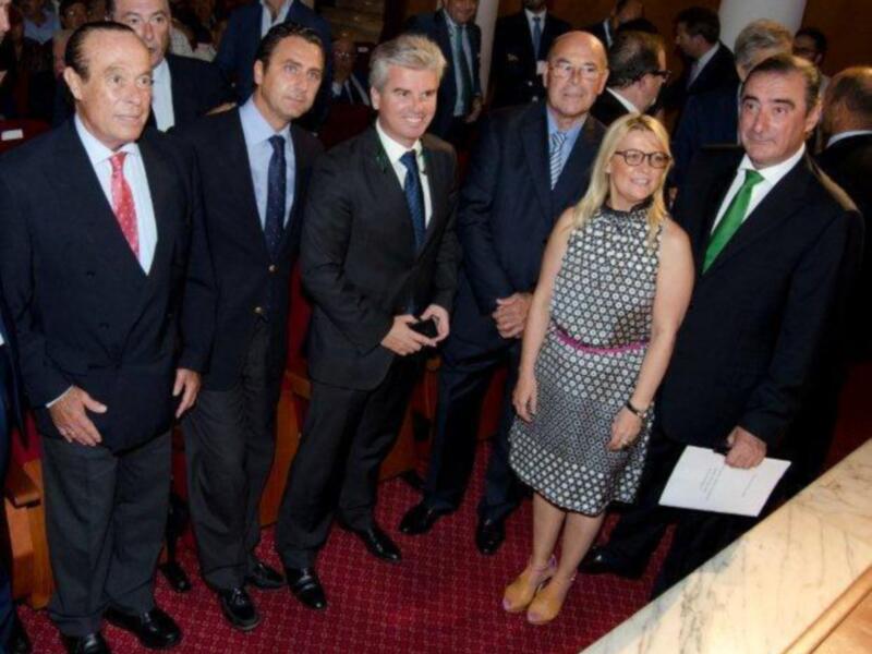 Carlos Herrera y Curro Romero ejercen de béticos