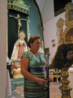 Provincia. Antonio Rendón.Solemne Función conmemorativa del XLI  Aniversario de la Coronación Canoníca de la Virgen de las Angustias de Alcalá del Río.