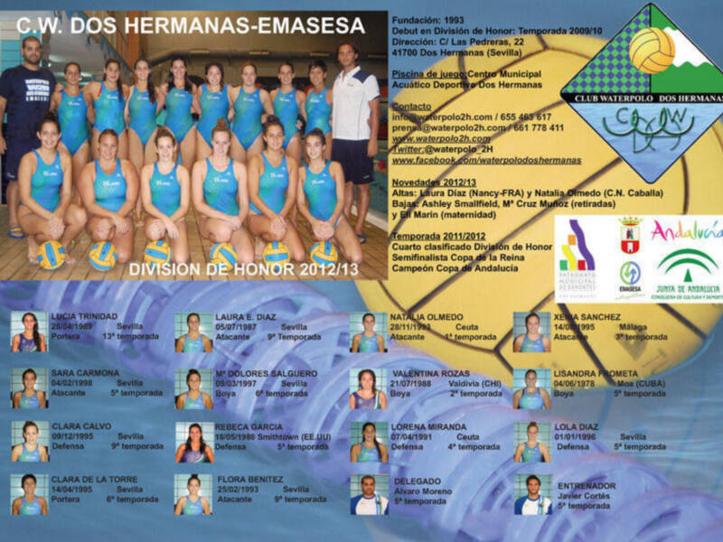 El C.W. Dos Hermanas-EMASESA, a punto para un nuevo asalto a la División de Honor femenina
