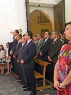 Provincia. Antonio Rendón.Solemne Función conmemorativa del XLI  Aniversario de la Coronación Canoníca de la Virgen de las Angustias de Alcalá del Río.