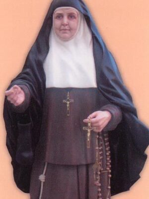 Bendecida la imagen de Santa Ángela de la Cruz por S.E.R. el Sr. Cardenal Emérito de la Archidiócesis de Sevilla Fray Carlos Amigo Vallejo en la Basílica de Mª Auxiliadora, Don Bosco testigo de excepción. 