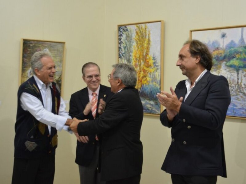 Color y naturaleza en la exposición de Manuel Luque 