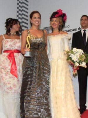 Luis Alfonso de Borbón y su esposa padrinos de la magnifica fiesta aniversario de la revista Escaparate en Sevilla