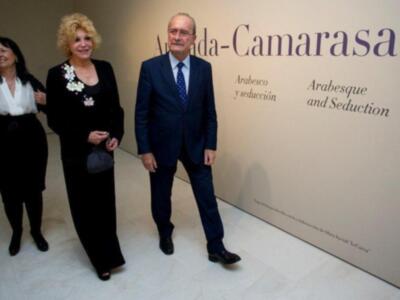 La baronesa Thyssen en Málaga tras el acercamiento a su hijo Borja