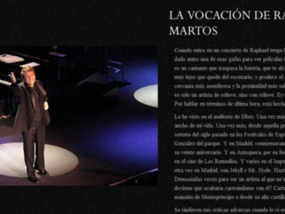 RAPHAEL, LECTOR DE SEVILLA PRESS