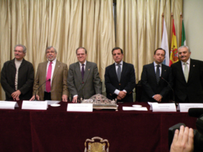 Sevilla.Presentado el cartel anunciador de la cabalgata de Reyes Magos del 2013, obra del pintor José Alberto Bedoya.