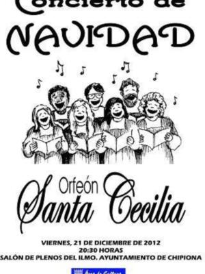 Cultura programa un concierto del Orfeón Santa Cecilia para el 21 de diciembre(Chipiona)