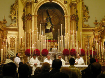 Sevilla. Cultos de Quinario en honor al Gran Poder de Sevilla.