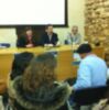 Fiestas cumple entregando los premios de la cabalgata del carnaval de 2012(Chipiona) 