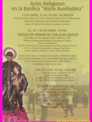 Hoy día de San Juan Bosco, te invitamos a ver Don Bosco, La Película.