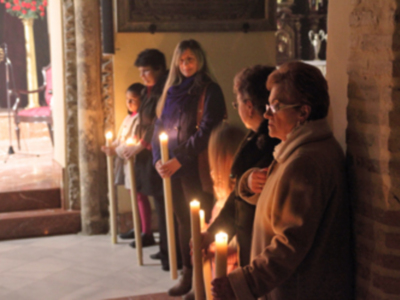Procesión del Vía-crucis del Nazareno de Alcalá del Rio