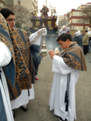 Procesión del Cristo de la Caridad en su Tercera Caída de los Principe.